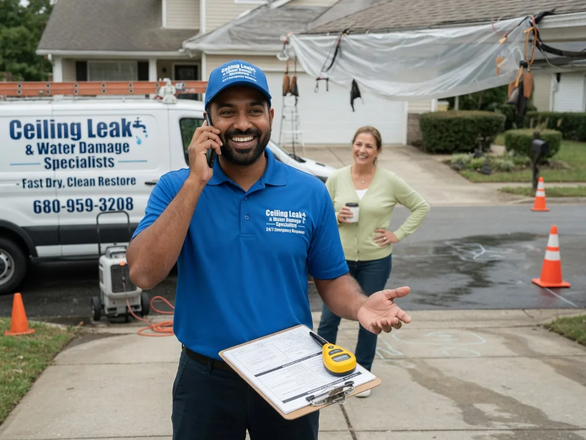 Ceiling Leak Cleanup Flovilla, GA FAQs